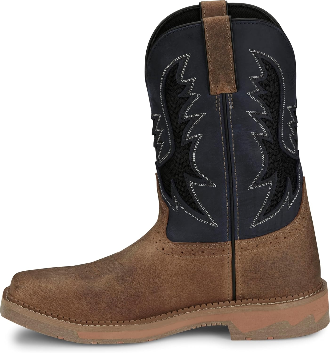 image:imageJustin Work Bolt 11 Composite Toe Mens IndustrialandConstructionBoots EH Rated Oil amp Slip Resistant ASTM F2413 Cement ConstructionPeanut Tan