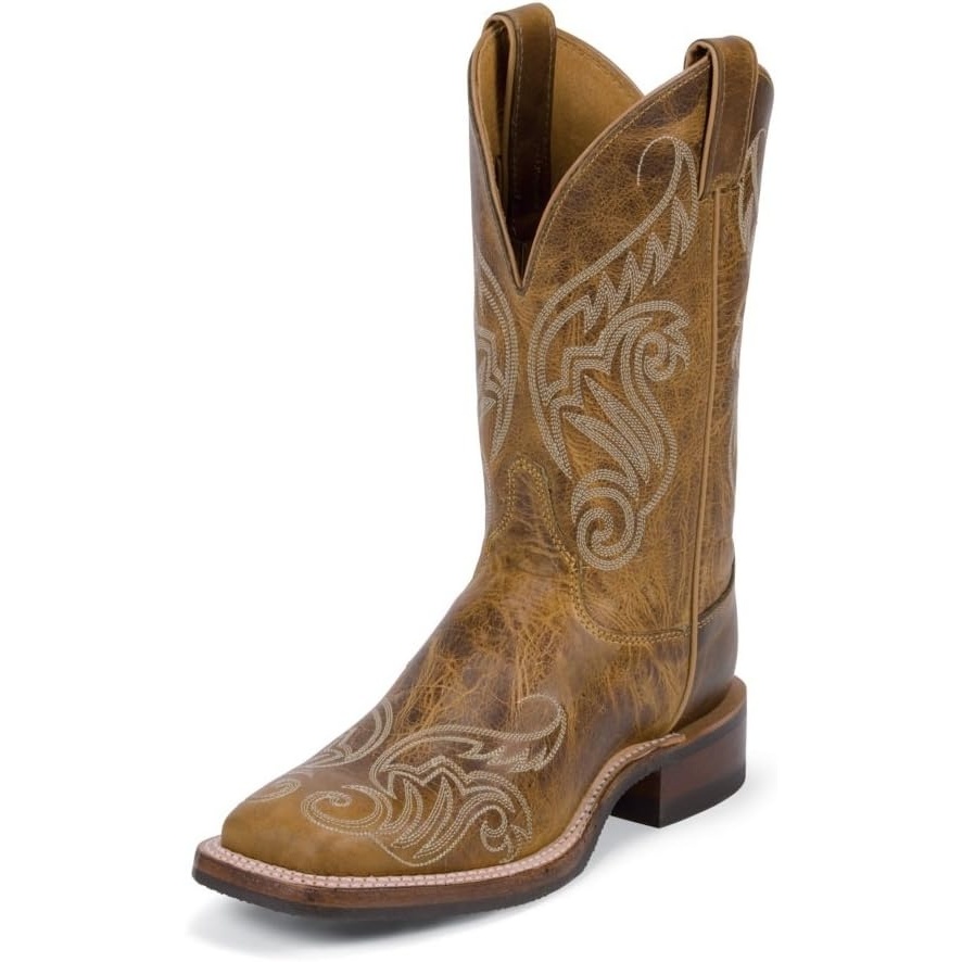 image:imageJustin Boot Company Womens Tan Damiana Cowgirl BootsMulticolored