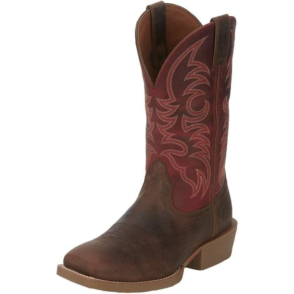 image:imageJustin Boots Mens Muley 12 Inch Western BootMahogany