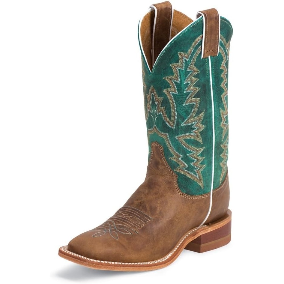 image:imageJustin Boots Womens Bent Rail American Burnished Tan Cowgirl BootsBrown