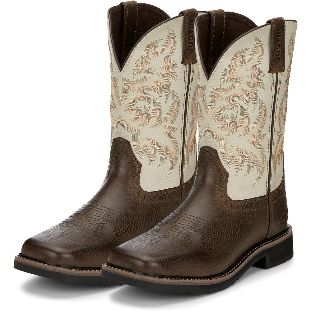image:imageJustin Switch 11 Composite Toe Work Boots Mens Safety Footwear SlipResistant ASTM RatedCopper