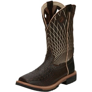 image:imageJustin Mens MenS Derrickman Western Work Boot Composite Toe  Se4833Brown