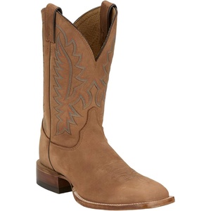 image:imageJustin Mens Mens Rancho Western Boot Broad Square Toe  Br392Tan