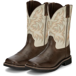 image:imageJustin Switch 11 Composite Toe Work Boots  Mens Safety Footwear SlipResistant ASTM RatedCopper