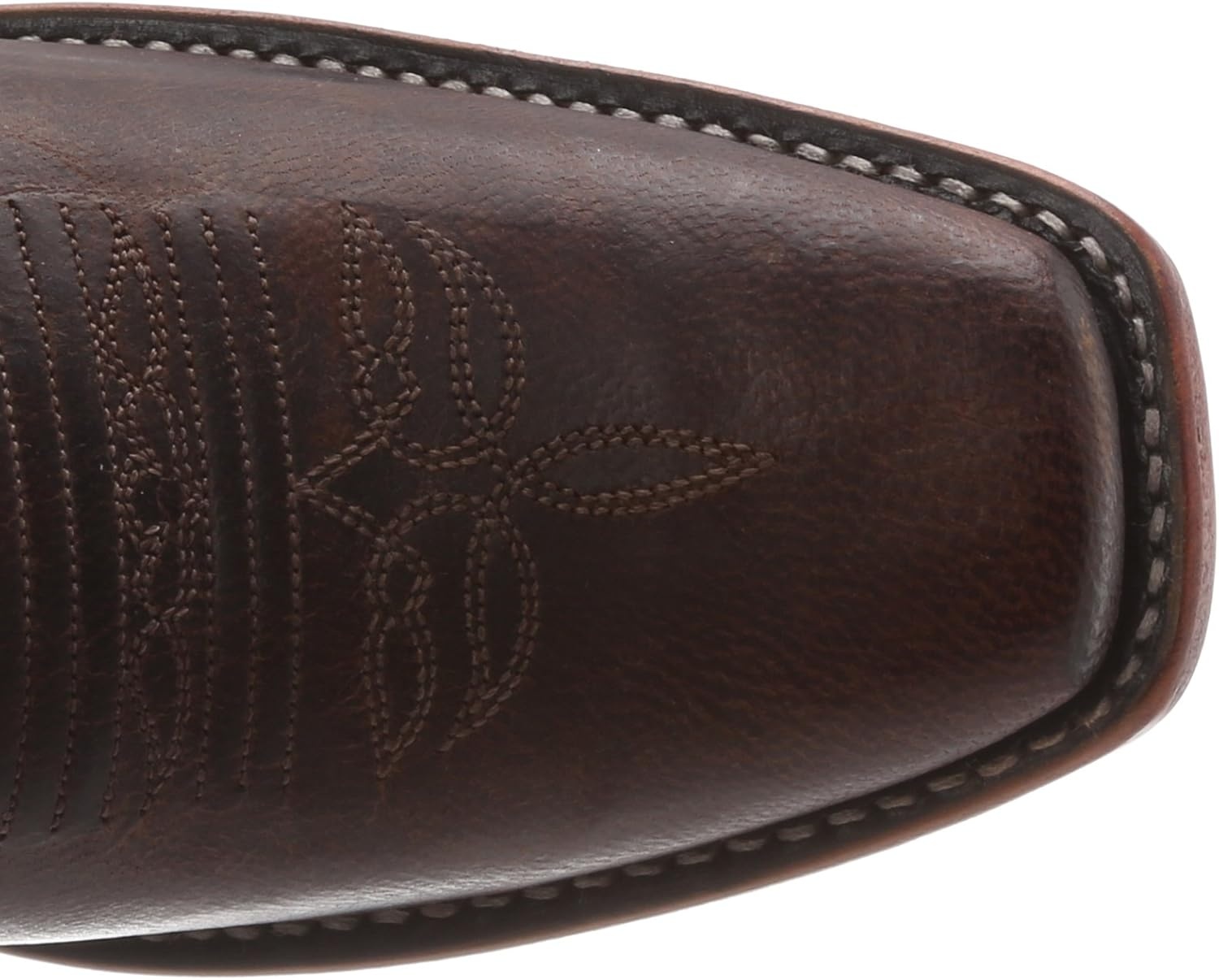 image:imageJustin Boots Mens Western Boot Medium Round Toe Premium Full Grain LeatherTan Distressed Vintage Goat