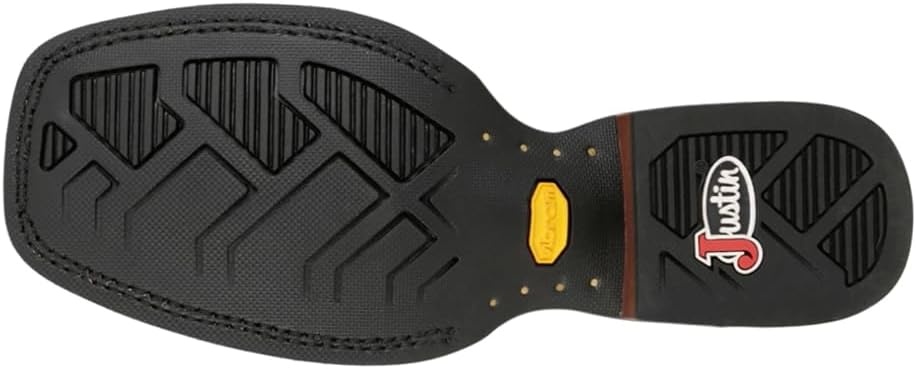 image:imageJustin Crazy Buck Mens 6 Frontier Western Boots Premium Leather Durable Design Comfortable Fit Ideal for Rodeo amp RanchBlack