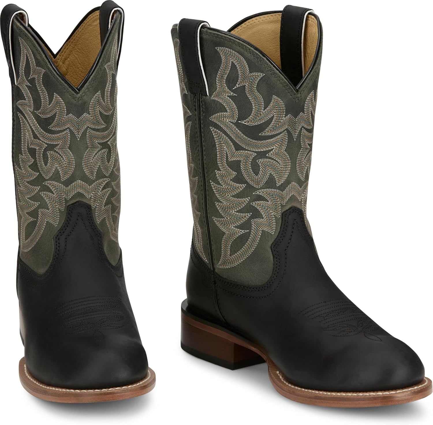 image:imageJustin Disco Man Western Boot Mens 11 Retro Style Footwear Vibrant Dance Floor Fashion PartyReady Design Comfortable FitBlack