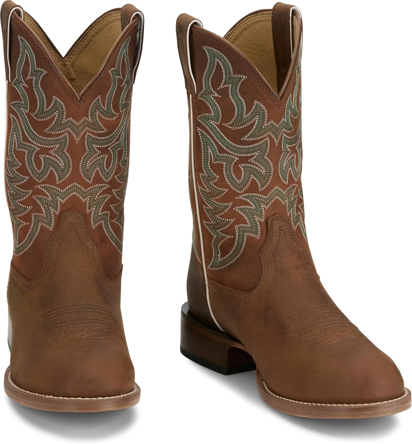 image:imageJustin Disco Man Western Boot Mens 11 Retro Style Footwear Vibrant Dance Floor Fashion PartyReady Design Comfortable FitBrown