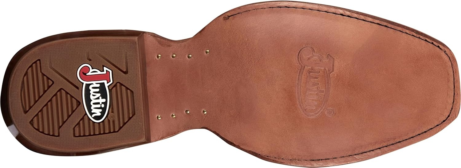 image:imageJustin Mens Jimmy 13 Medium Square Toe Western BootSedona
