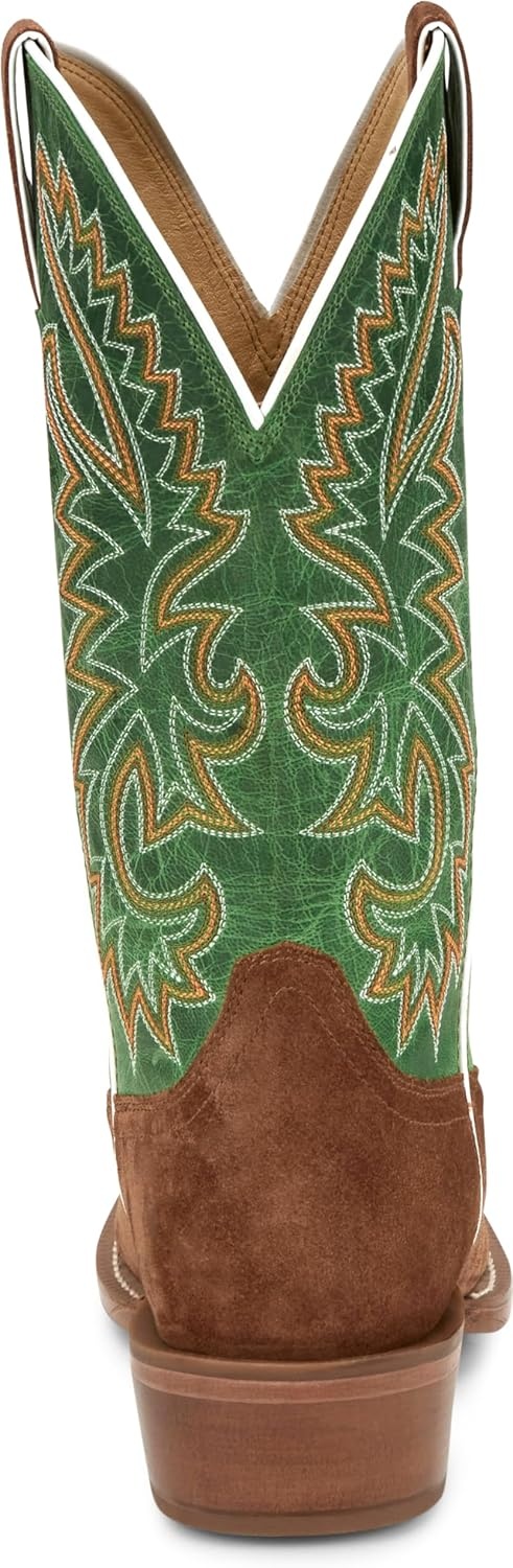 image:imageJustin Mens Jimmy 13 Medium Square Toe Western BootSedona