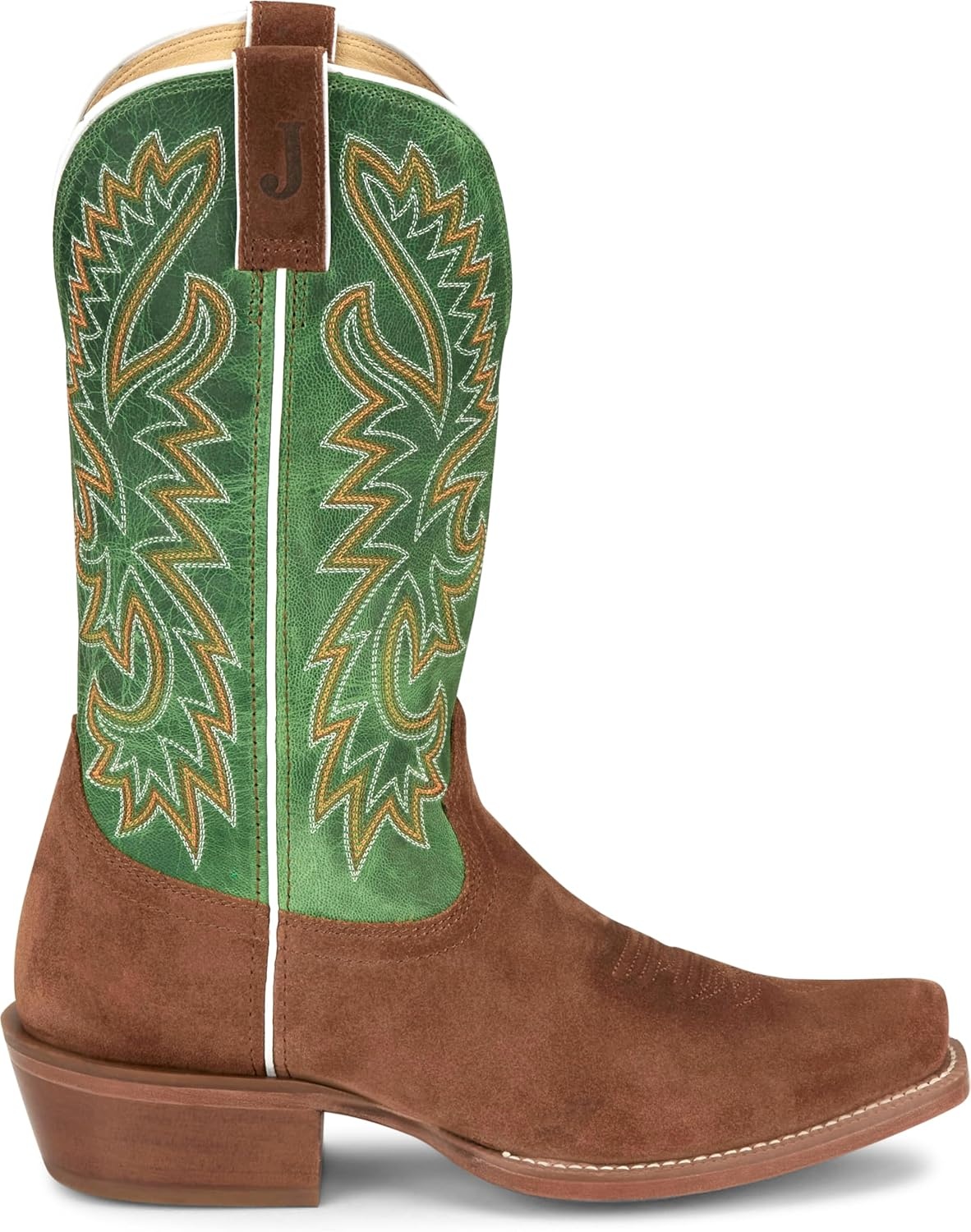 image:imageJustin Mens Jimmy 13 Medium Square Toe Western BootSedona