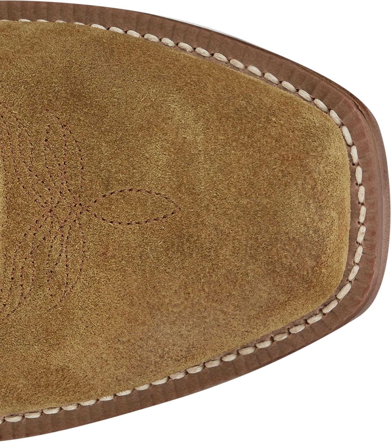 image:imageJustin Mens Jimmy 13 Medium Square Toe Western BootWheat Suede