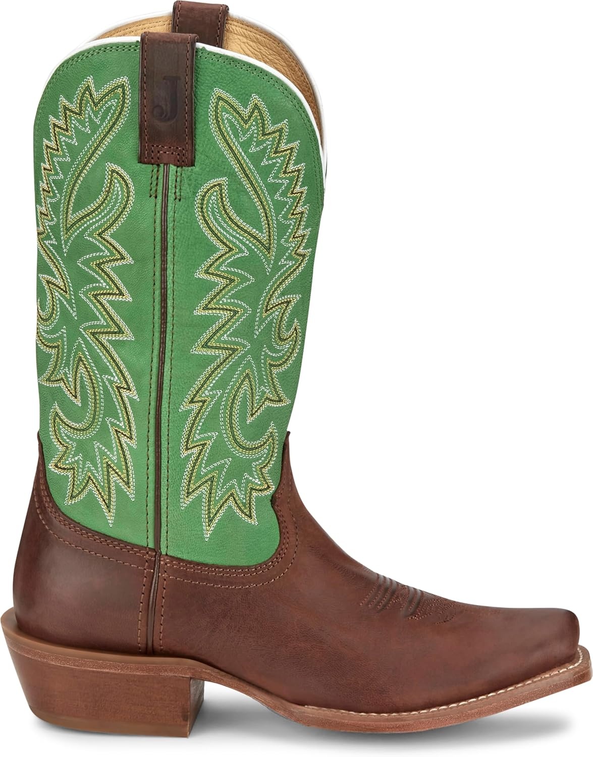 image:imageJustin Mens Show Off 13 Medium Square Toe Western BootBay
