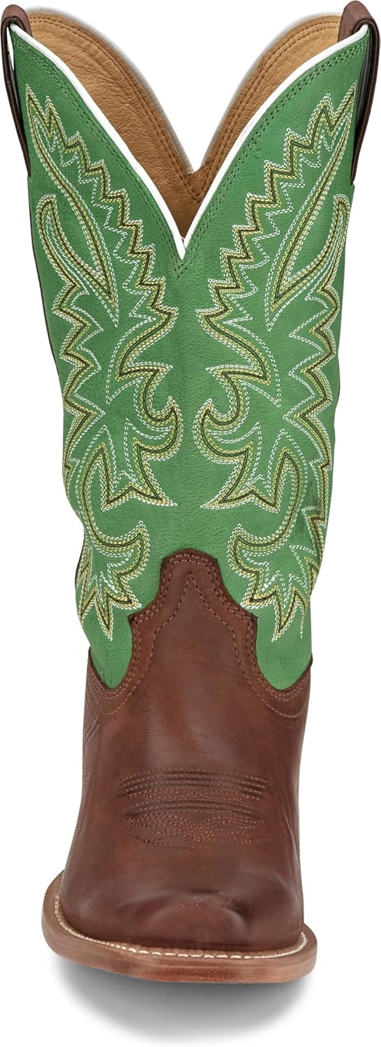 image:imageJustin Mens Show Off 13 Medium Square Toe Western BootBay
