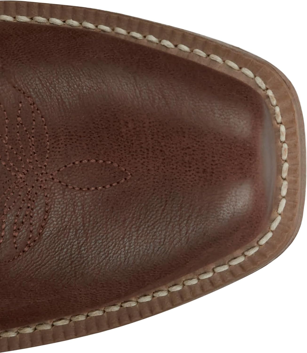 image:imageJustin Womens Breaking News 13 Medium Square Toe Western BootMahogany