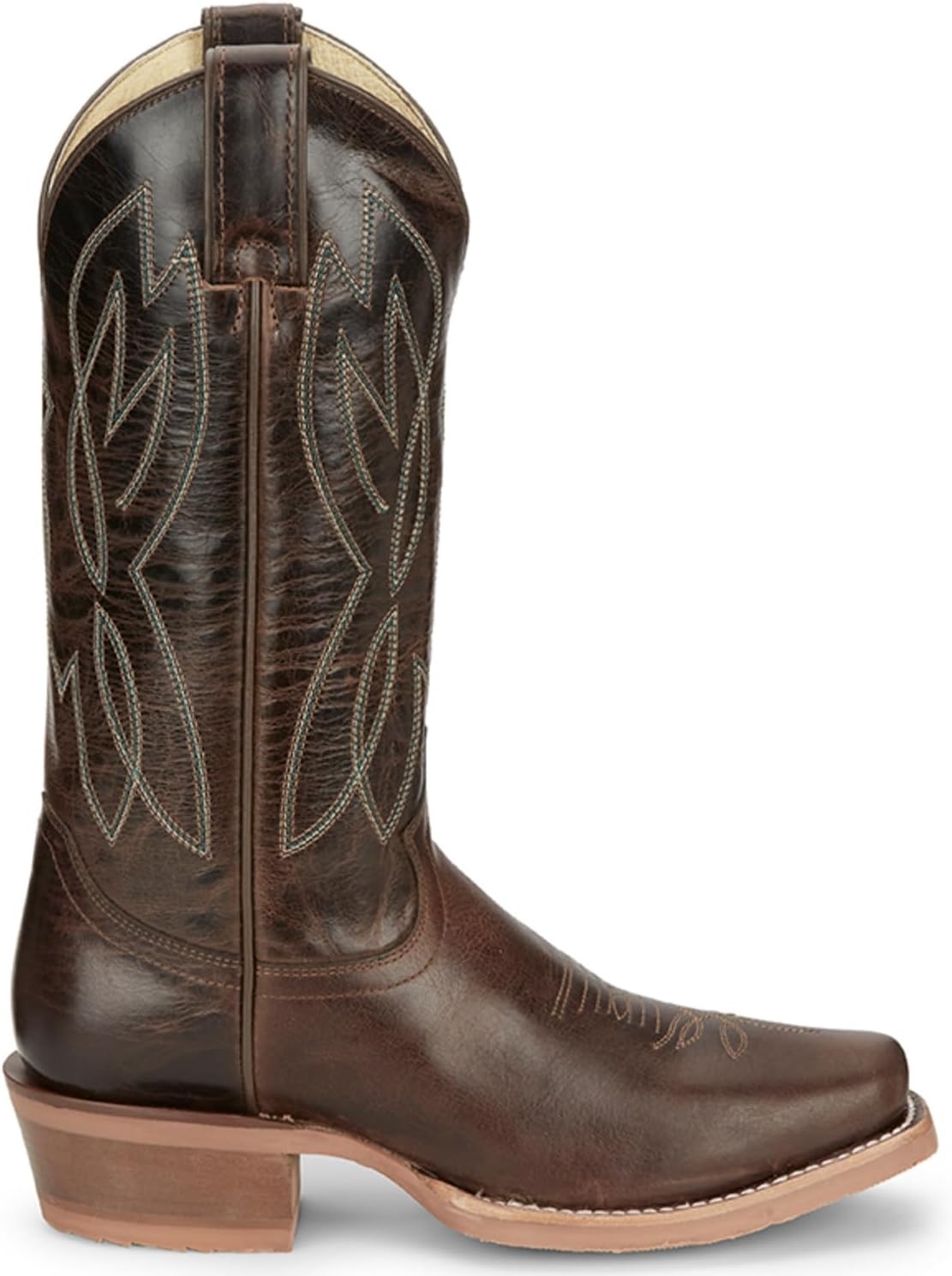 image:imageJustin Womens Mayberry Umber Western Boot Square Toe Cj4011Dark Brown