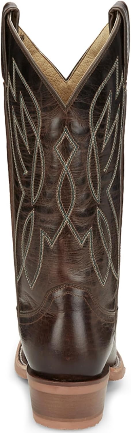 image:imageJustin Womens Mayberry Umber Western Boot Square Toe Cj4011Dark Brown