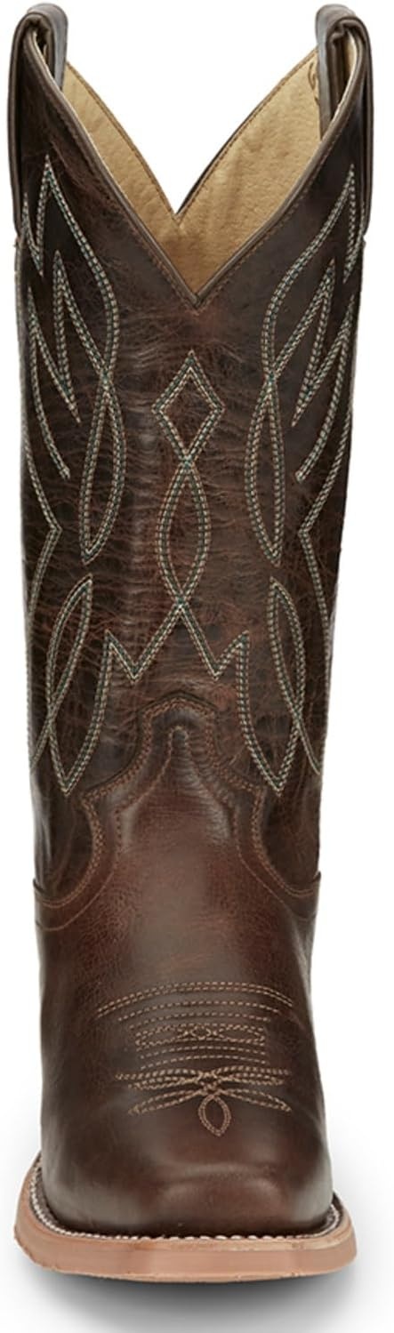 image:imageJustin Womens Mayberry Umber Western Boot Square Toe Cj4011Dark Brown