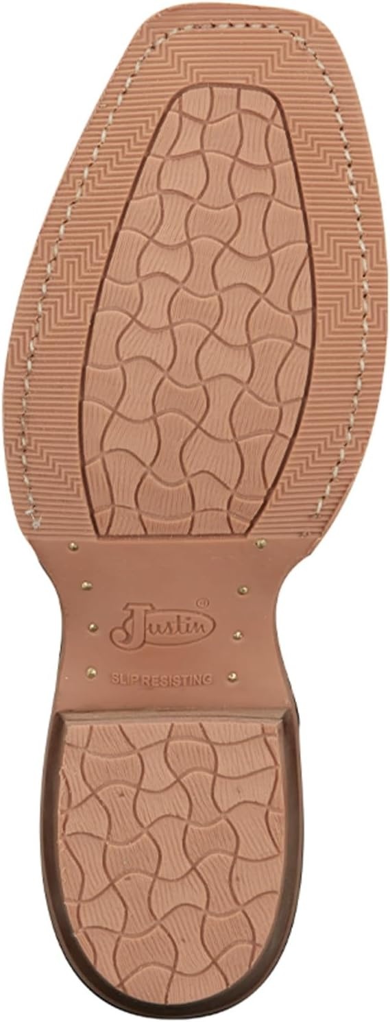 image:imageJustin Womens Mayberry Umber Western Boot Square Toe Cj4011Dark Brown