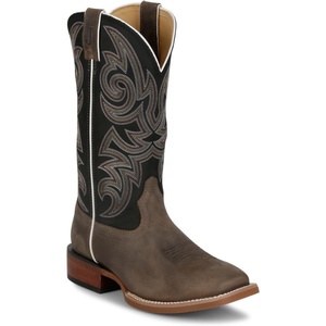 image:imageJustin May Day Western Boots for Men  Frontier Collection  Classic Cowboy Style Footwear for Ranch and Outdoor ActivitiesCharcoal