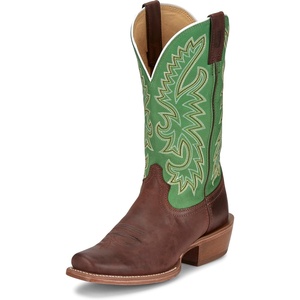 image:imageJustin Mens Show Off 13 Medium Square Toe Western BootBay