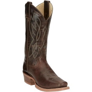 image:imageJustin Womens Mayberry Umber Western Boot Square Toe  Cj4011Dark Brown