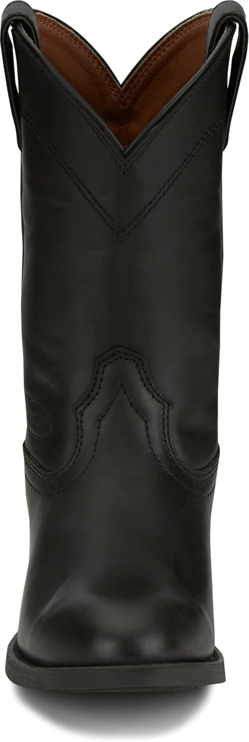 image:imageJustin BLAIN 10 Roper Boots for Women FullGrain Leather Cushioned Insole Durable Outsole Stylish amp Comfortable DesignMidnight