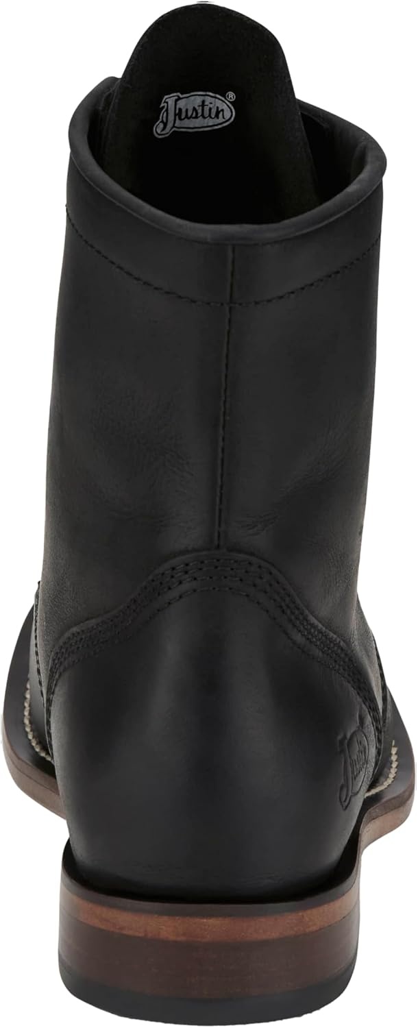 image:imageJustin Boot Company Mens Drennan Water Buffalo 7In Lace Up Roper Boot