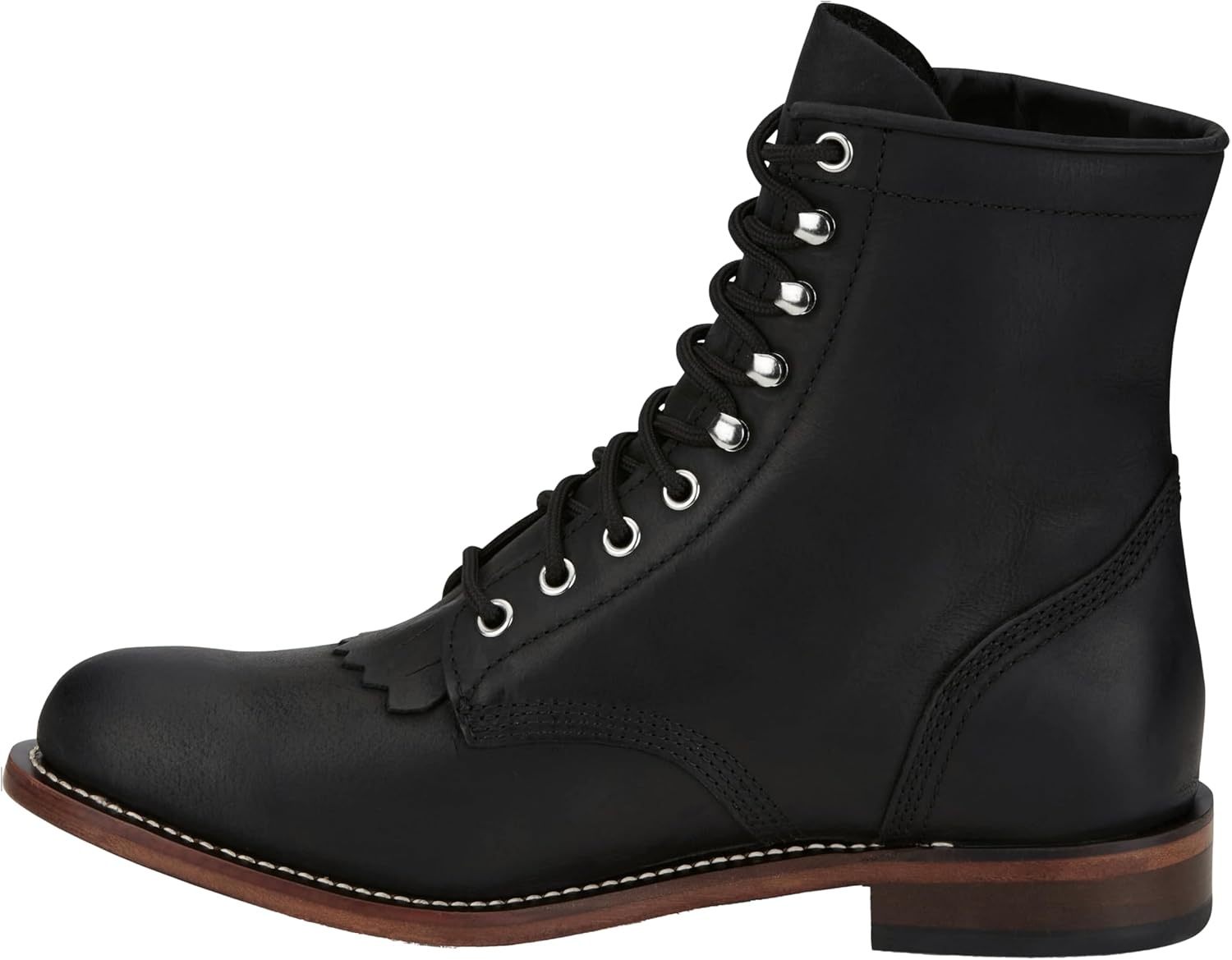 image:imageJustin Boot Company Mens Drennan Water Buffalo 7In Lace Up Roper Boot