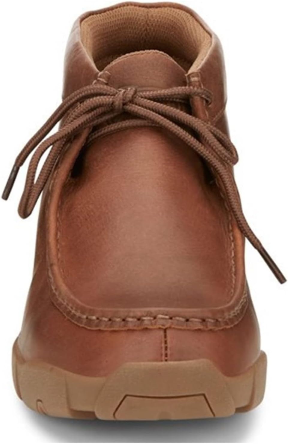 image:imageJustin Cappie 4 Work Shoes for Men Square Toe FullGrain Leather Moc Toe Work Shoe with Oil and SlipResistant Rubber Outsole ASTM RatedSand