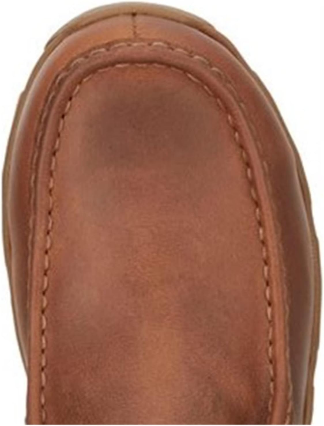 image:imageJustin Cappie 4 Work Shoes for Men Square Toe FullGrain Leather Moc Toe Work Shoe with Oil and SlipResistant Rubber Outsole ASTM RatedSand