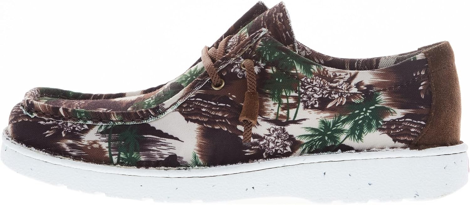 image:imageJustin Hazer Print Mens Loafers Stylish SlipOn Shoes for Casual and Formal Wear Comfortable and Durable DesignPalms