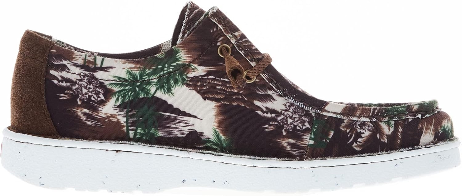 image:imageJustin Hazer Print Mens Loafers Stylish SlipOn Shoes for Casual and Formal Wear Comfortable and Durable DesignPalms