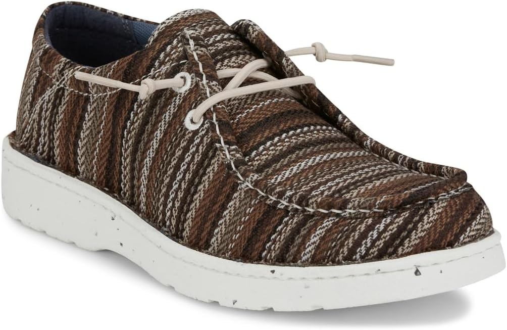 image:imageJustin Hazer Print Mens Loafers Stylish SlipOn Shoes for Casual and Formal Wear Comfortable and Durable DesignStriped