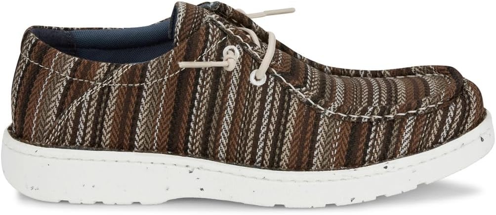 image:imageJustin Hazer Print Mens Loafers Stylish SlipOn Shoes for Casual and Formal Wear Comfortable and Durable DesignStriped