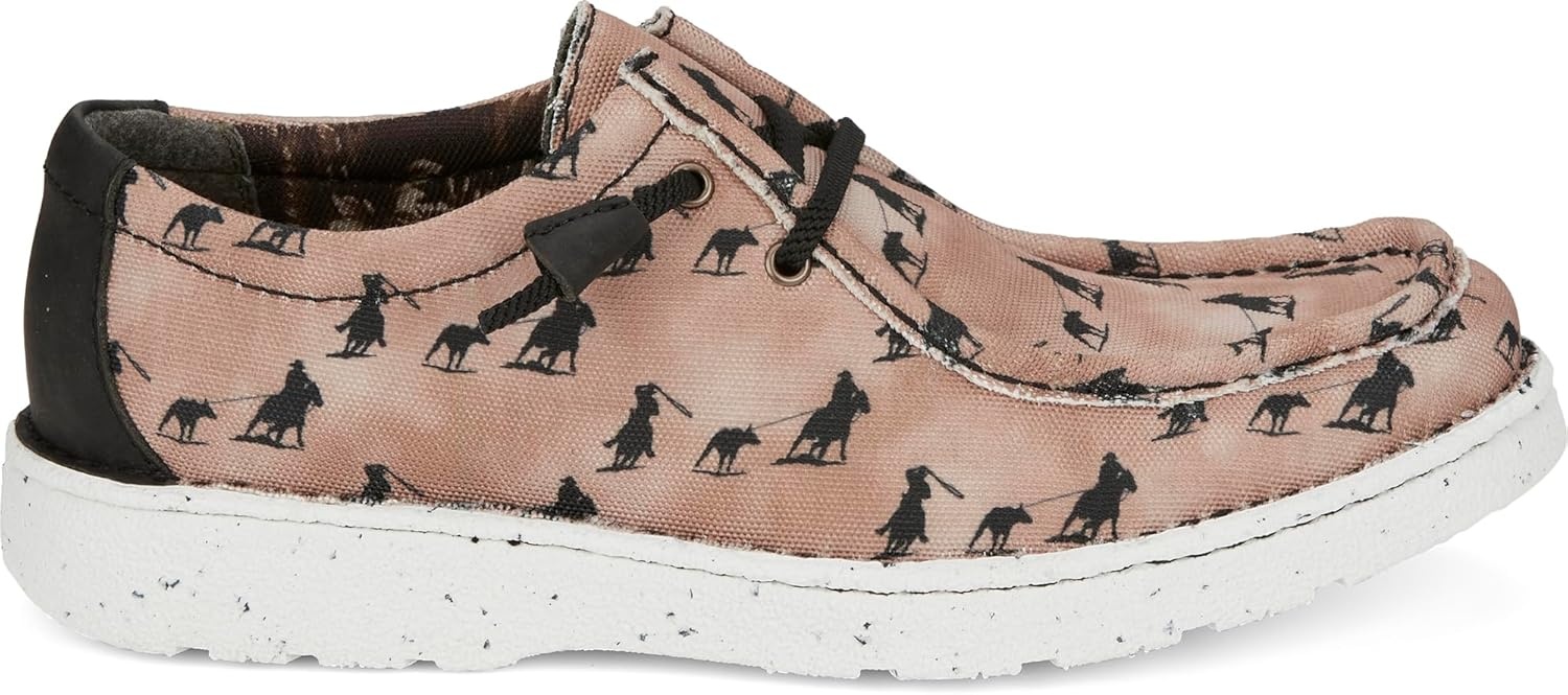 image:imageJustin Hazer Print Mens Loafers Stylish SlipOn Shoes for Casual and Formal Wear Comfortable and Durable DesignTan
