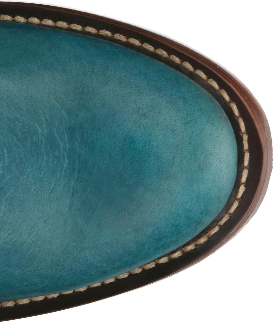 image:imageJustin Holland Womens Fashionable Leather Boots Stylish Comfortable Footwear for Everyday WearTurquoise