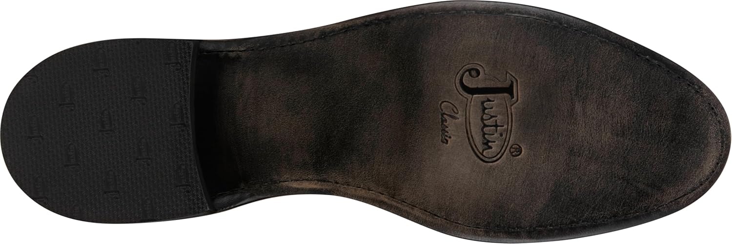 image:imageJustin Stinson 10 Smooth Ostrich Roper Mens Western Boots Premium Exotic Leather Durable Construction Stylish DesignGrey Vale