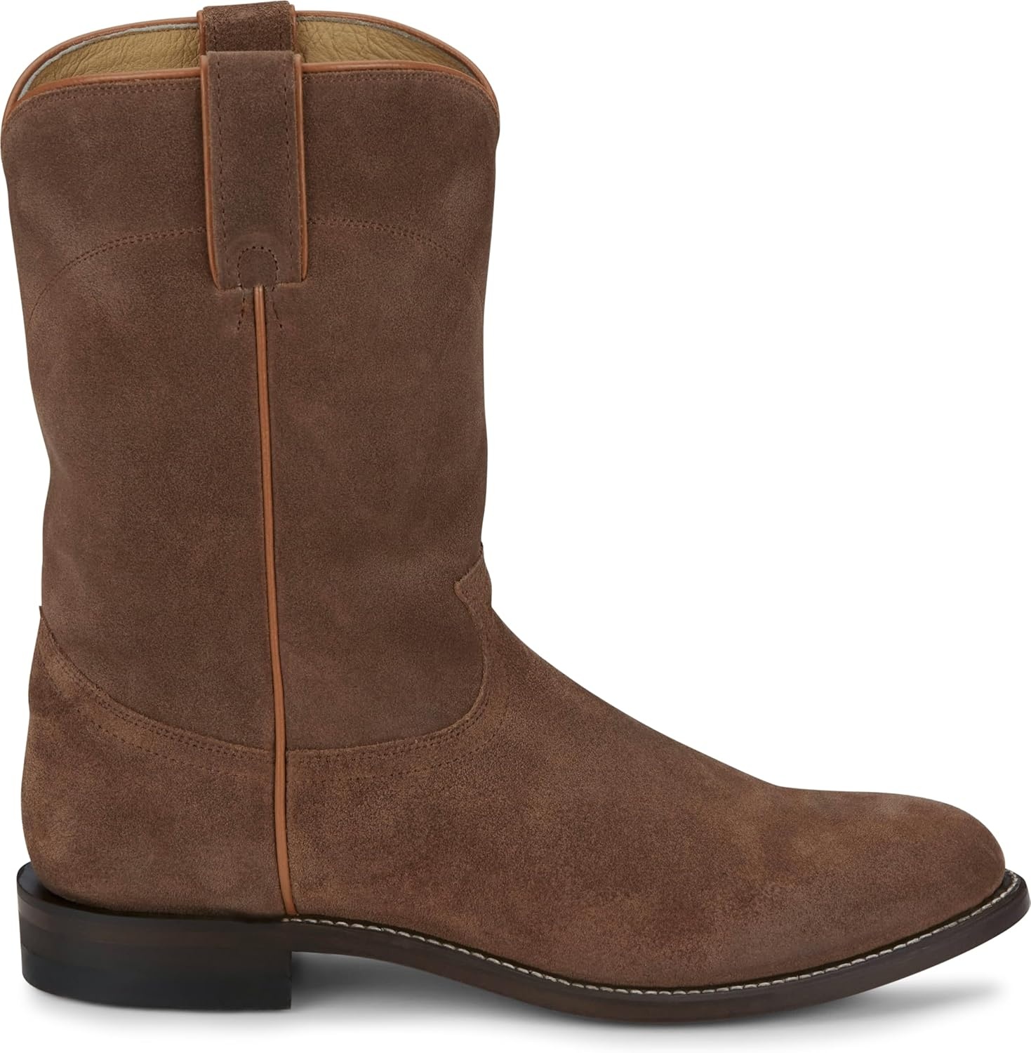 image:imageJustin Wes 10 Suede Roper Mens Western Boots Durable Style Footwear for Everyday Comfort and Classic Ranch LookButterscoth