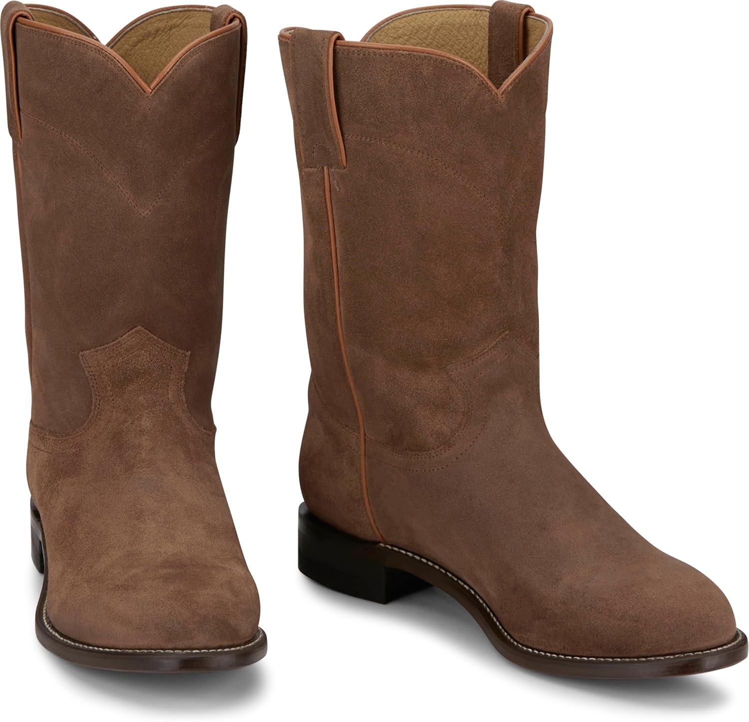 image:imageJustin Wes 10 Suede Roper Mens Western Boots Durable Style Footwear for Everyday Comfort and Classic Ranch LookButterscoth