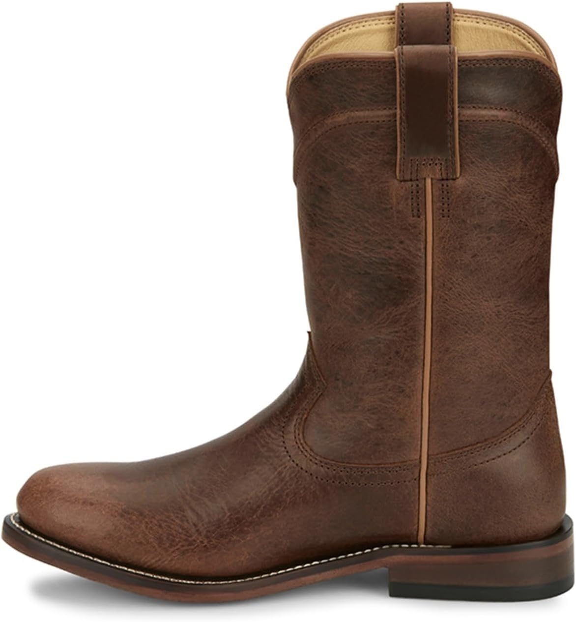 image:imageJustin Womens Holland 10 Roper Western Boot Round ToeBrown