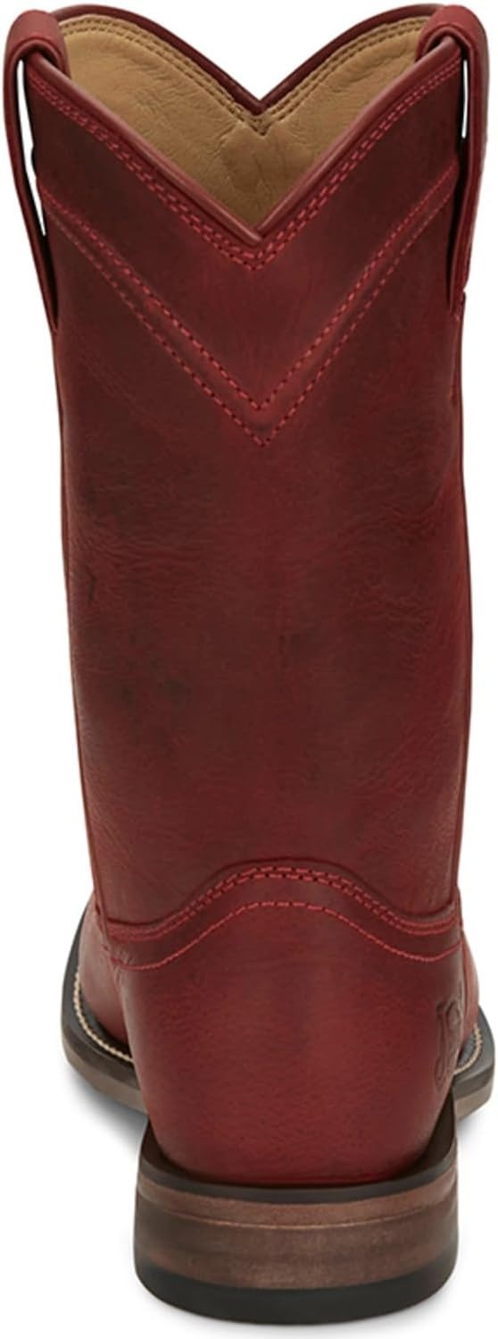 image:imageJustin Womens Holland 10 Roper Western Boot Round ToeRed