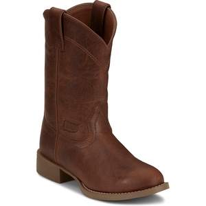 image:imageJustin BLAIN 10 Roper Boots for Women  FullGrain Leather Cushioned Insole Durable Outsole Stylish amp Comfortable DesignChocolate