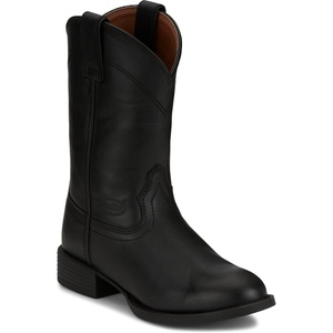 image:imageJustin BLAIN 10 Roper Boots for Women  FullGrain Leather Cushioned Insole Durable Outsole Stylish amp Comfortable DesignMidnight