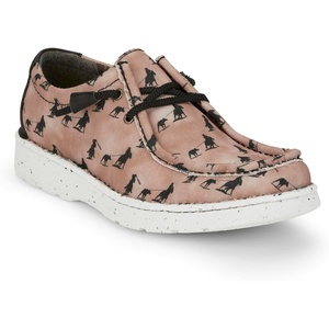 image:imageJustin Hazer Print Mens Loafers  Stylish SlipOn Shoes for Casual and Formal Wear Comfortable and Durable DesignTan