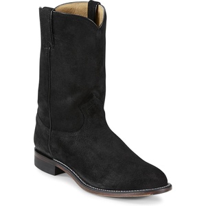 image:imageJustin Wes 10 Suede Roper Mens Western Boots  Durable Style Footwear for Everyday Comfort and Classic Ranch LookOnyx