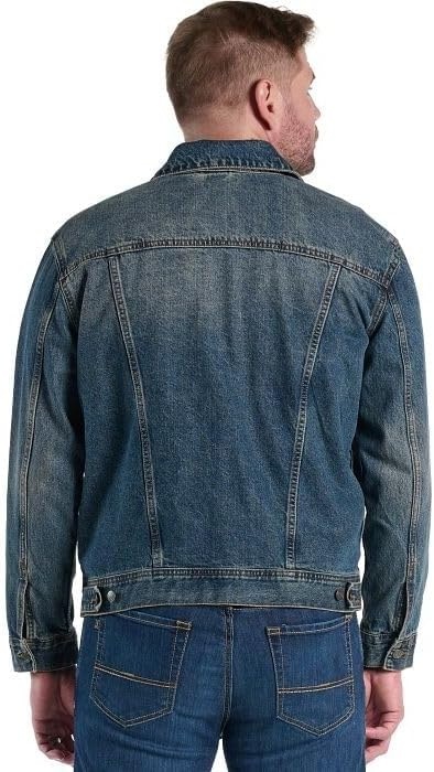 image:imageJustin J1489 Tulsa Denim Jacket for Men Stylish Casual Jacket for Everyday Wear Durable and Comfortable Denim JacketRaw Denim