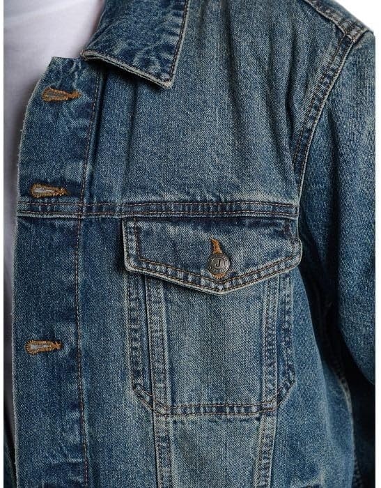 image:imageJustin J1489 Tulsa Denim Jacket for Men Stylish Casual Jacket for Everyday Wear Durable and Comfortable Denim JacketRaw Denim