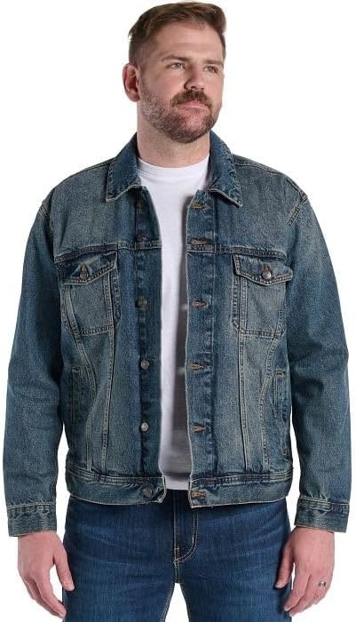image:imageJustin J1489 Tulsa Denim Jacket for Men Stylish Casual Jacket for Everyday Wear Durable and Comfortable Denim JacketRaw Denim