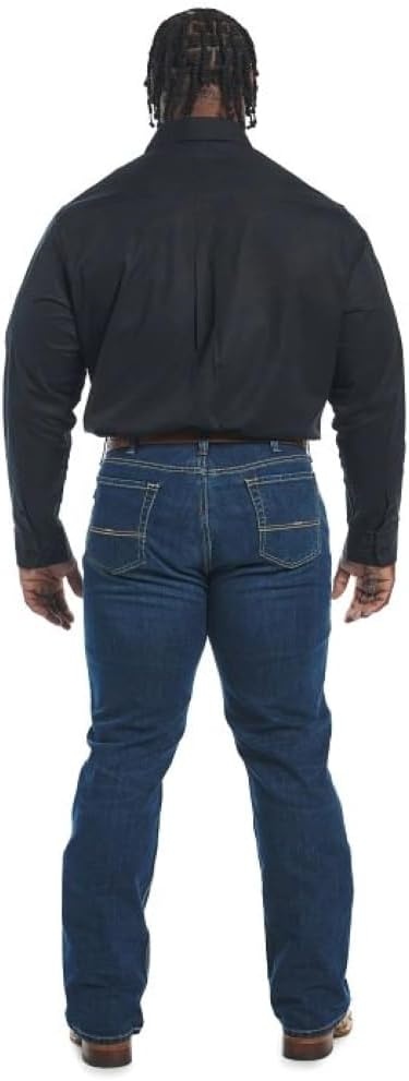 image:imageJustin J1500 Team Shirt Two Pocket Button Down Mens Classic Fit Lightweight Short Sleeve Perfect for Casual OutingsCaviar